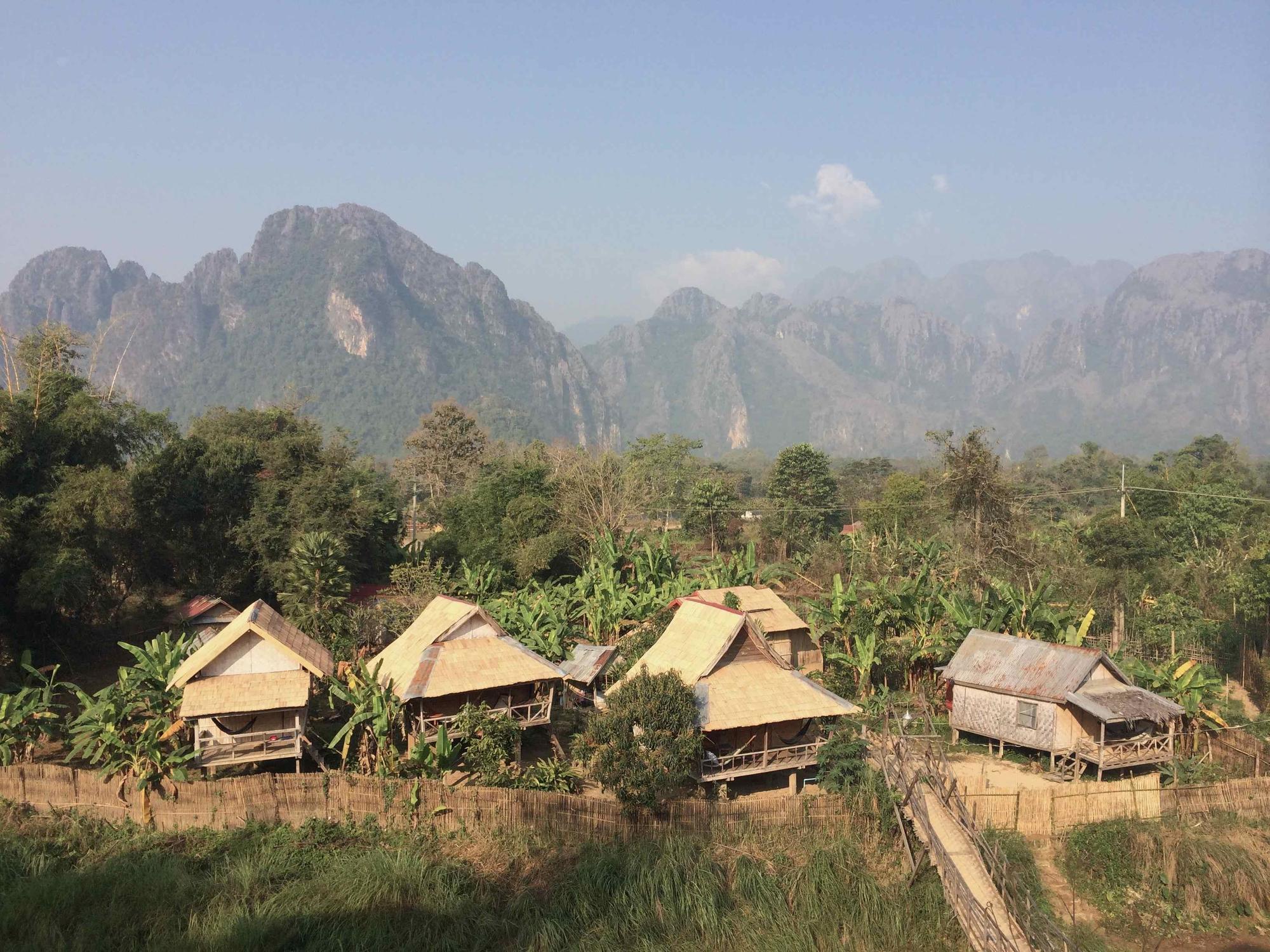 Champa Lao Bungalows Ξενοδοχείο Vang Vieng Εξωτερικό φωτογραφία