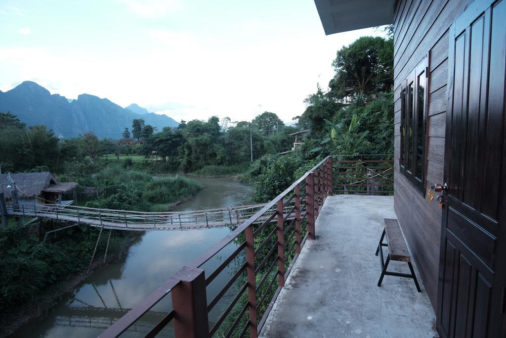 Champa Lao Bungalows Ξενοδοχείο Vang Vieng Εξωτερικό φωτογραφία