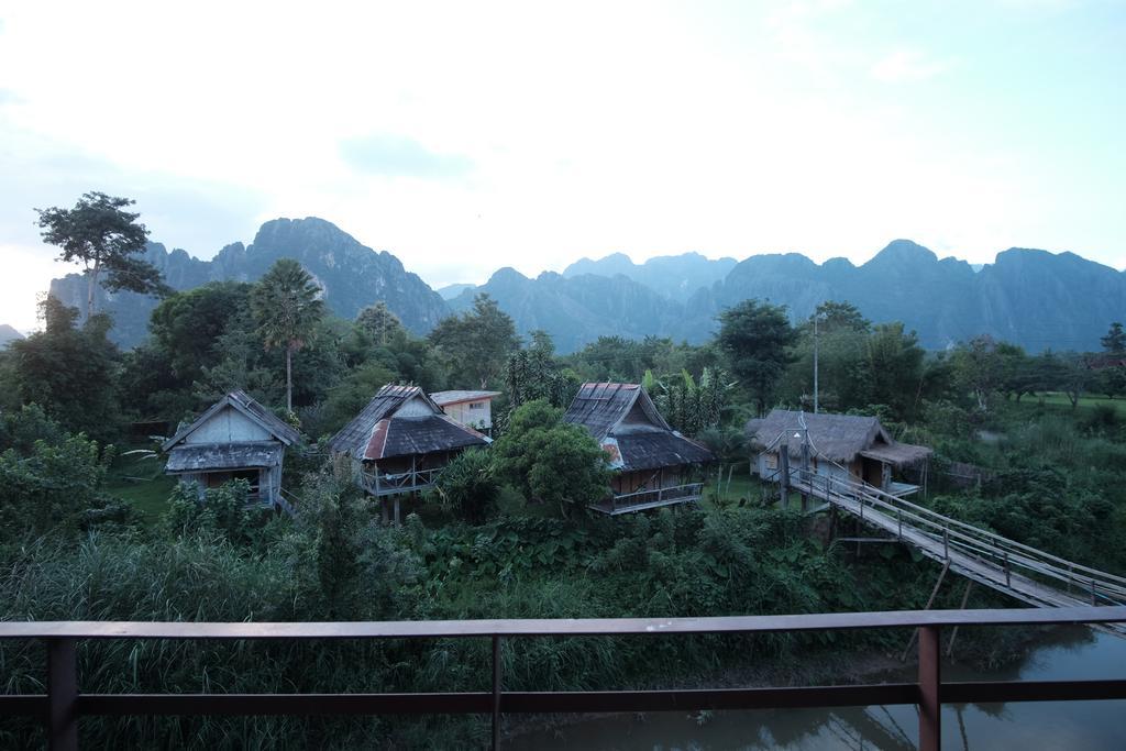 Champa Lao Bungalows Ξενοδοχείο Vang Vieng Εξωτερικό φωτογραφία