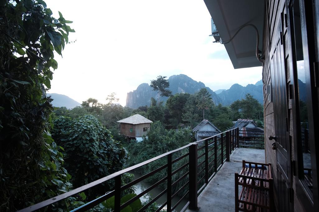 Champa Lao Bungalows Ξενοδοχείο Vang Vieng Εξωτερικό φωτογραφία